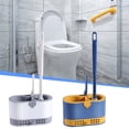 thumbnail image 1 of Xihbxyly Cepillo de Inodoro de Pared, Diseño Sin Esquinas Muertas, Fácil de Instalar y Usar, Cerdas de Nailon para Una Limpieza Eficiente, Ahorra Espacio, Organiza El Baño, Plástico Duradero y Acero, 1 of 3