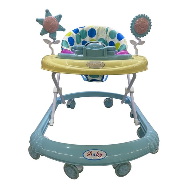 Andadera Para Bebé Babytek Llanta Gel Abejita Azul