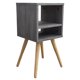 thumbnail image 3 of Buro Smart Hogare Mesa De Noche Gris Hogare Buro Smart Hogare, 3 of 8