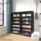 thumbnail image 4 of Closet Zapatera STAY ELIT Minimalista Armable Organizador Multifuncional 36 Pares Negro 6 niveles, 4 of 5