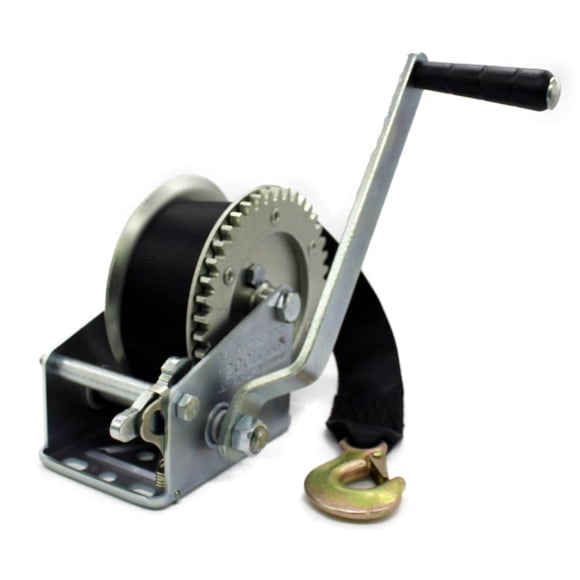 WINCH MALACATE MANUAL 2500 LIBRAS CON BANDA MILER CARGO