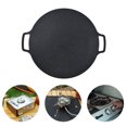 thumbnail image 3 of Barbacoa Coreana Bbq Grill Pan Hierro Antiadherente Resistente Al Calor Bandeja Redonda para Asar para Cerdo Pancakes30cm 1181in Home Gardening, 3 of 8