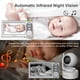 thumbnail image 5 of Monitor de vídeo para bebés HelloBaby de 4,3 pulgadas con batería de 30 horas y 1000 pies, 5 of 9