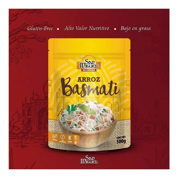 Imagen 4 de Arroz San Miguel basmati 500 g