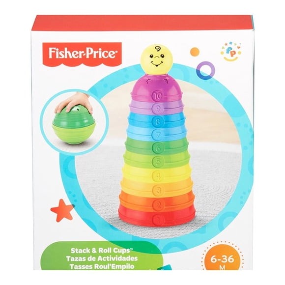 Juguete Apilable Fisher-Price Tazas Infant de Actividades