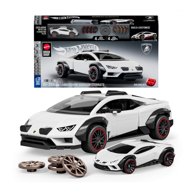 Juguete de Construcción Mattel Brick Shop Speed Lamborghini Huracán Sterrato