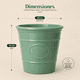 thumbnail image 4 of Planterist Maceta Grande Acabado cerámico 33.4L 40 x 41 cm para Interior o Exterior Súper Resistente Verde Brilloso, 4 of 7