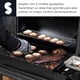 thumbnail image 3 of Parrilla Asador De Carbón Tipo Barril Con Ruedas Acero Inox, 3 of 6