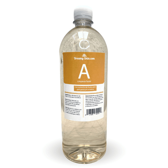 Solución A Piel Grasa Hydrodermoabrasión 1lt Dreamy Sin