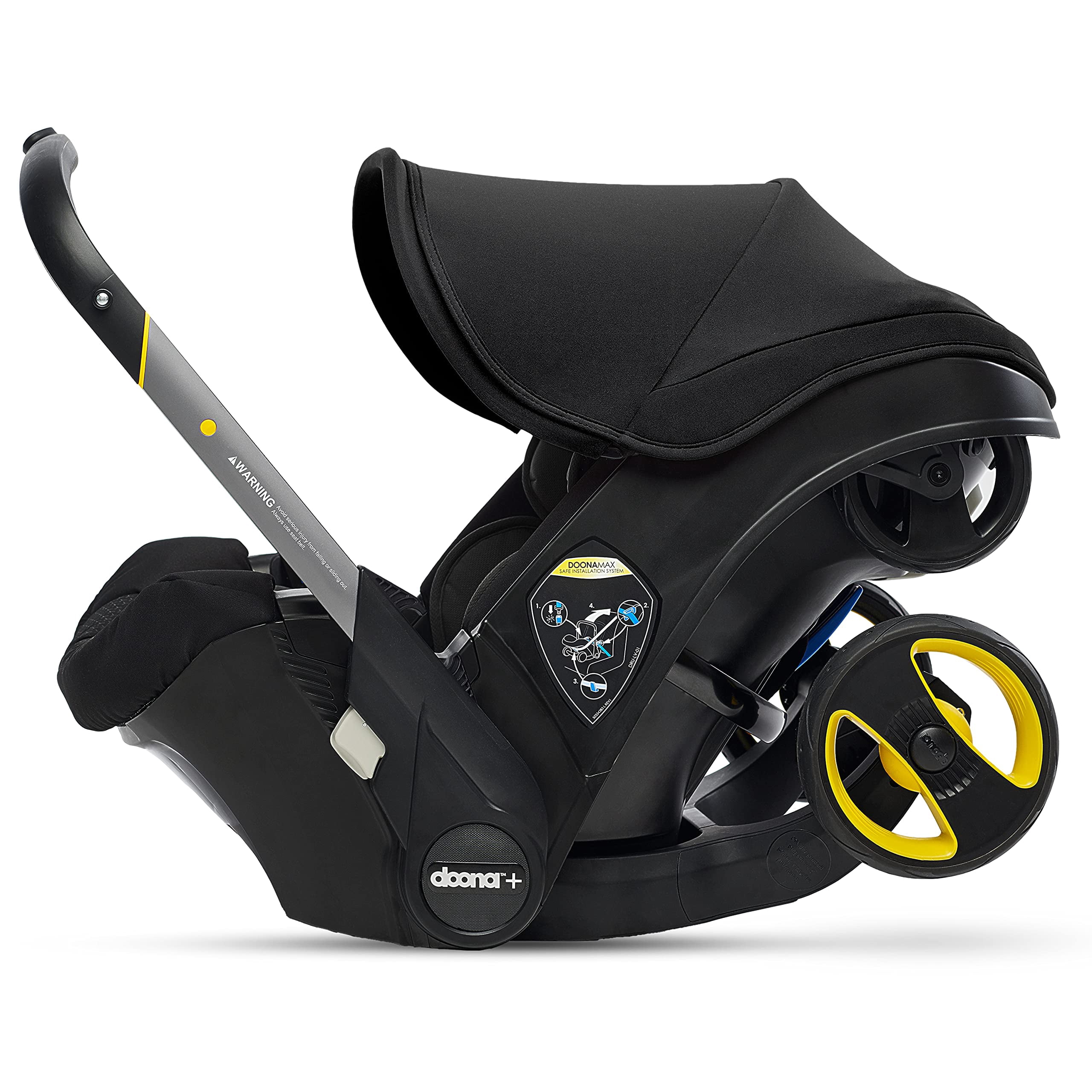 Asiento de Coche y Silla de Paseo Doona Nitro Black