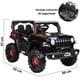 thumbnail image 5 of Camioneta Montable Eléctrica Joykoo 4x4 93 cm Control Remoto Luz LED 12V Negro, 5 of 7