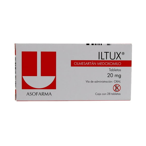 Iltux 20 mg 28 tabletas