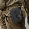 thumbnail image 4 of Riñonera táctica MOLLE | Bolsa para teléfono de 15 cm | Nailon 800D resistente al agua | Cremallera de grado militar y hebilla ajustable | Accesorio para deportes y equipo al aire libre, 4 of 4
