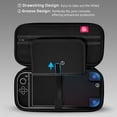 thumbnail image 3 of Funda protectora de viaje compatible con Nintendo Switch 2 con múltiples bolsillos para accesorios y juegos, 3 of 7