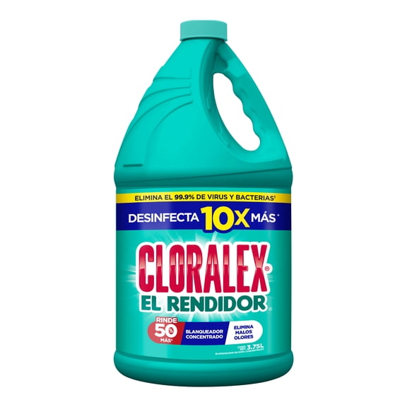 Blanqueador líquido Cloralex El Rendidor 3.75 l