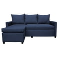 thumbnail image 4 of Sala Esquinera Modular El Bazar Store Vancouver Azul Marino 175x130 cm Sofa Lado derecho ó izquierdo Económica, Tela Lino, 4 of 7