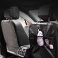 thumbnail image 3 of Protector para el asiento trasero. Apto para alfombrillas antipatadas para niños. Versión mejorada con organizador de almacenamiento. Resistente a la suciedad. Imitación de cuero para coche, 3 of 3