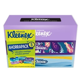 Pañuelos desechables Kleenex ahorrapck 3 cajas de 90 c/u