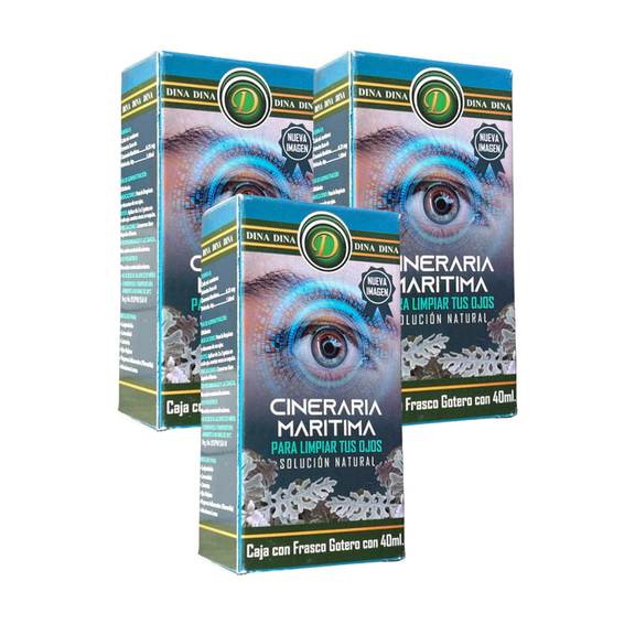 Pack 3 Gotas Marítima 40 Ml Dina