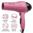 thumbnail image 3 of Secadora de Cabello Revlon Rosa 1875W: Tecnología Iónica para un Estilo Impecable, 3 of 6