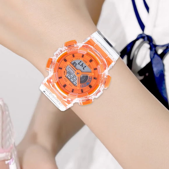 Electrodomésticos Reloj luminoso para niños, resistente al agua, con esfera para estudiantes, reloj electrónico para niños y multifuncional, relojes para estudiantes