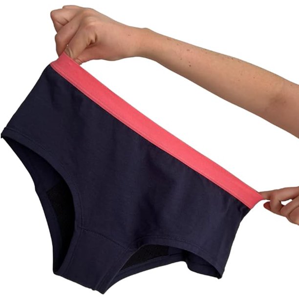 Ropa Interior Absorbente Para el Periodo Luna Segura Kari Flujo Moderado para Niñas y Teens