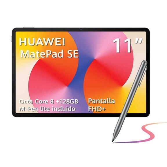 Tableta Huawei MatePad HarmonyOS 2 Gris 4GB 128GB 11 pulgadas Kirin 710A Agassi6-W09B
