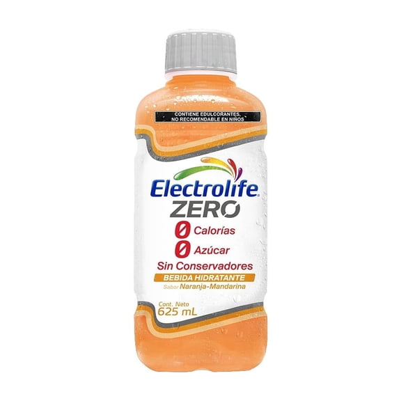Bebida hidratante Electrolife Zero naranja - mandarina 625 ml