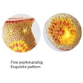 thumbnail image 4 of Advancent Quemador de cera aromática, quemador de aceite de vidrio brillante, atmósfera única hecha a mano, difusor de fragancia ligero, Iluminación y accesorios Naranja, 4 of 6