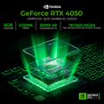 thumbnail image 4 of Laptop Gamer ALIENWARE 15 Gaming Nvidia GeForce RTX 4050 6GB Ryzen 5 220 16GB DDR5 512GB SSD Pantalla 15.3" WUXGA 165Hz Windows 11 Teclado Ingles, 4 of 6