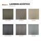 thumbnail image 3 of Lambrin Acústico Panel decorativo Gris Oxford Para Muro Tipo Madera 60x60cm 4pz, 3 of 8