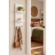 thumbnail image 2 of Perchero De Pared Moderno Con 2 Repisas Mdf Multiusos Blanco, 2 of 6