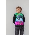thumbnail image 2 of Sudadera con capucha Monster Jam Trucks Grave Digger Big Boys, negro/verde, 2 of 8
