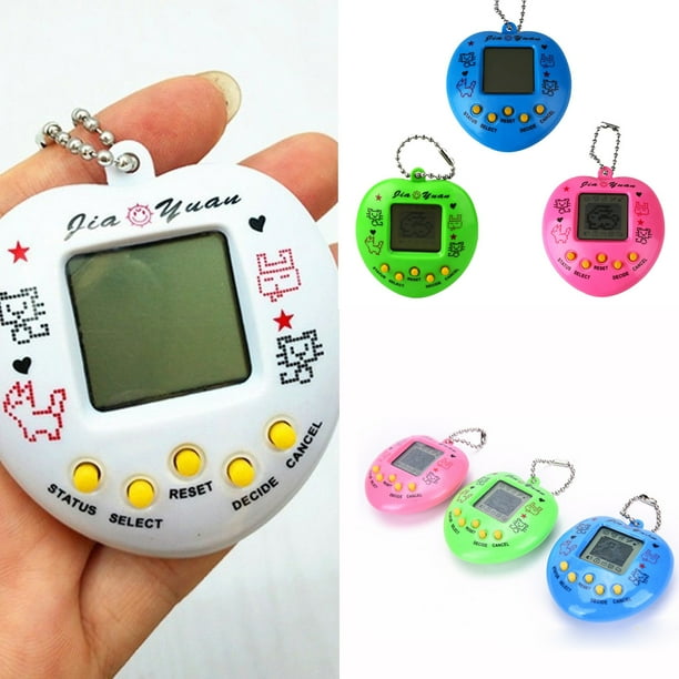 Adorables juguetes electrónicos de mascotas, juguete virtual de mascota cibernética, divertida máquina de juegos digitales virtuales, regalo de cumpleaños para niños