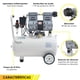 thumbnail image 4 of Compresor Dental Aire 1 HP 25 L, 4 of 9