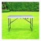 thumbnail image 3 of Mesa de Resina Plegable Mainstays Blanca 120 cm, 3 of 4