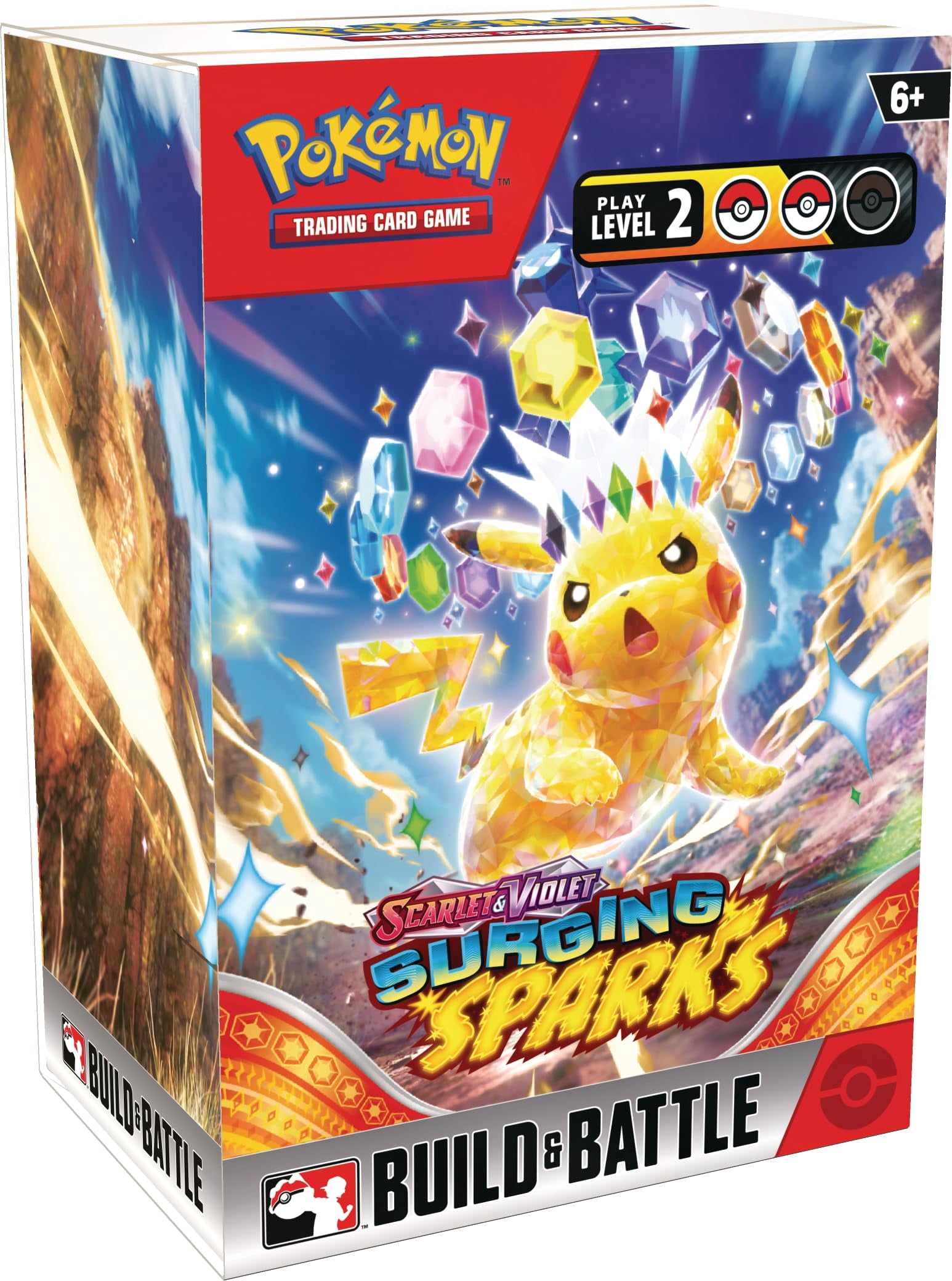 Juego de cartas coleccionables Pokémon Scarlet & Violet Surging Sparks