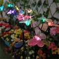 thumbnail image 4 of Guirnalda de luces solares de 6 LED para exteriores, ideal para decorar jardines y patios. Luces impermeables., 4 of 9