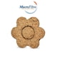 thumbnail image 5 of Galleta Flor Salvado Canela Macrofibra Integral Reducido en Azucar Vegano sin Lactosa Macrobiotico E Integral 3 Paq c/10 Pzas, 5 of 7