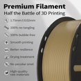 thumbnail image 2 of Filamento PLA Miailuy 1,75 mm Madera 1 kg ±0,02 mm, 2 of 6