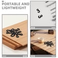thumbnail image 3 of WRITWAA 30Ud Gancho Pequeño Plástico Para De Tienda Con Clip Para Camping, 3 of 8
