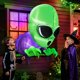 thumbnail image 2 of Alien Inflable Verde 1.2 m para Patio, Decoración de Halloween para Exterior y Fiestas Temáticas, 2 of 5