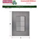thumbnail image 4 of Apagadores con Placa Certificados Inoxium2A1ESilver 3Pzas Apagadorx2/Apagador Escalera 125-250VCA 10A 50/60Hz Plateado A, 4 of 4