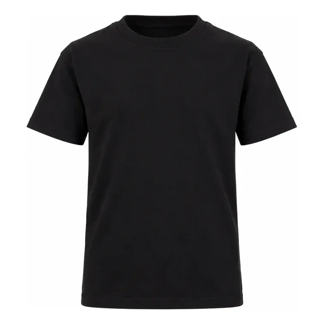 Playera para niño Optima lisa de algodón cuello redondo infantil y juvenil