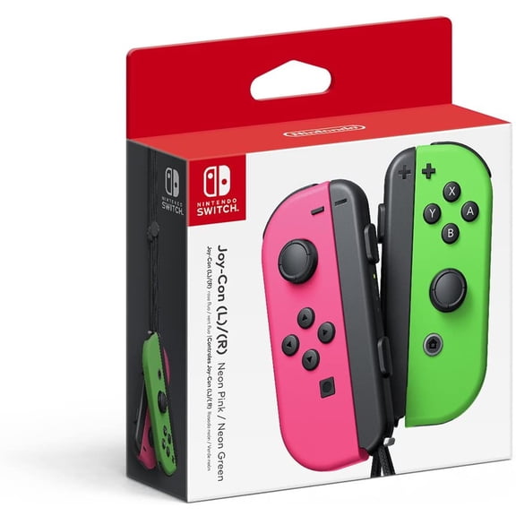 Control Inalámbrico Nintendo Switch Joy Con, color Verde/Rosa Nintendo NINTENDO SWITCH