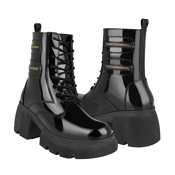 BOTINES DAMA STYLO 130-03 CHAROL NEGRO Stylo 130-03
