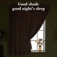 thumbnail image 4 of Embroidered Sheer Curtains - Light Filtering Opaque Phantom Mesh White Window Screen For Living Room Bedroom, 4 of 6