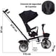 thumbnail image 5 of Carriola tipo Triciclo para Niños Asiento Giratorio 360 JOYKOO Reclinable Luz Sonido Negro, 5 of 7