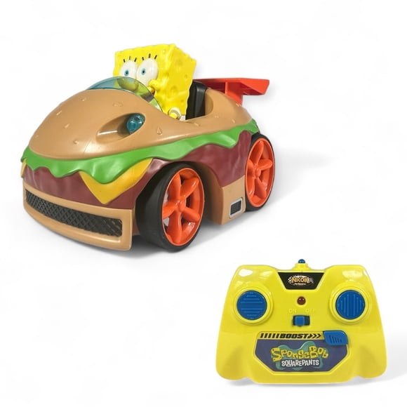 Bob Esponja Juguete Niño Carro Control CR Motohamburguesa