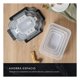thumbnail image 4 of Set De 4 Contenedores De Plástico Para Alimentos Cookify Rectangular, Herméticos, Aptos para Microondas, Sin BPA, 4 of 7